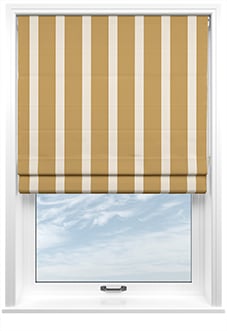 The British Stripe Co. Henry, Chilterns No.2 - Twist&Fit Roman Blind
